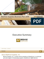 Beehive Supplies Business Plan