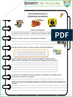 4° TERCERA ACTIVIDAD - FICHA DE INDAGACIÓN  EDA 1 -CyT PROF. JACKELINH C