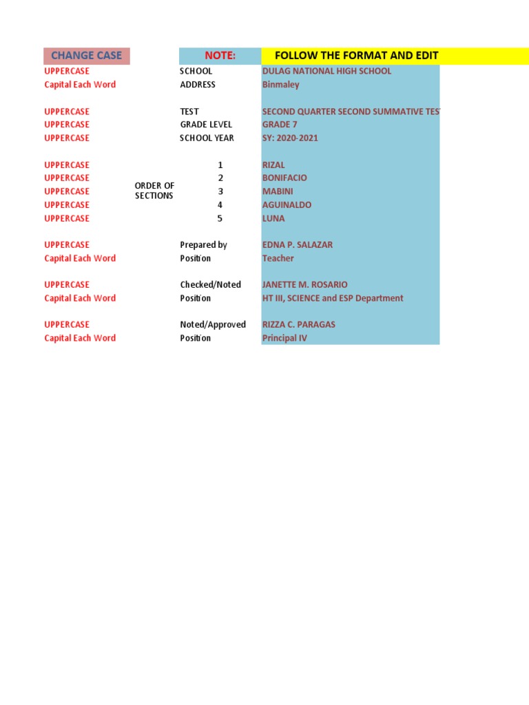 Third Quarter Third Summative Test in Science Module | PDF | Philippines