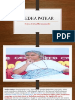 Medha Patkar: Social Activist and Environmentalist