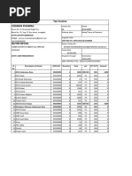 Tax Invoice Cosmos Pharma: Chief District Medical Officer GP/ARO/TSA/REPAIRING/CALIBRATION/WO/16/10/21/1