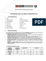 Programación Anual 4to Victor