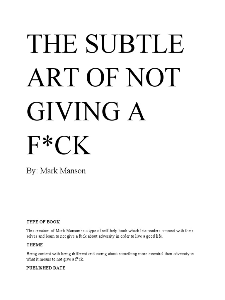 The art of not giving a promo f