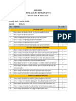 Kisi-Kisi PAT IPA Kelas 8 Semester II T.A 2020-2021