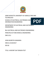 Principles of Mechanical Engineering Lab Report