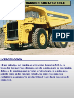 Camiòn Komatsu 830-E