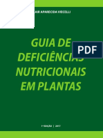 Guia de Deficiências Nutricionais em Plantas