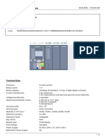 SIPROTEC 5 - Configuration: Technical Data