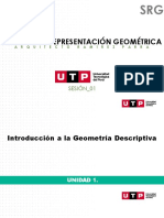 Semana 1 - PDF - Introducción A La Geometría Descriptiva