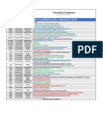 Calendário Medicina 20.1 - Aluno Unesa