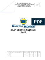 Plan de Contingencias - 2013-Electro