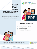 Persiapan dan Penyusunan Mikroplaning Imunisasi PCV
