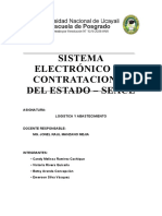 Sistema Electrónico de Contrataciones Del Estado