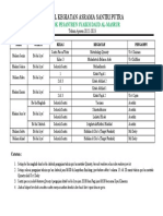 Jadwal Kegiatan Asrama Santri Putra 2022-2023