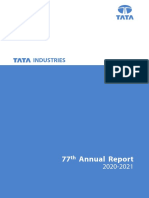 Tata Industries Limited 77th Annual Report Highlights Financials and Operations