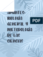 Apuntes Biología General 2021