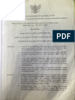 Peraturan Gubernur Kalsel No 043 Tahun 2007 BM Air Laut