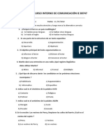 3° y 4° CONCURSO DE COMUNICACIÓN