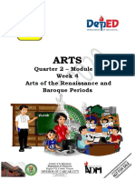 Quarter 2 - Module 4: Week 4 Arts of The Renaissance and Baroque Periods