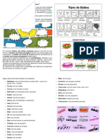01 - 07 Tipos de Balões e Onomatopeias | PDF | Quadrinhos