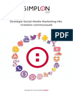 Stratégie Social Media Marketing Mix Création Communauté