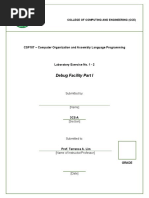 Laboratory Exercise No. 1 - 2 (CSP107)