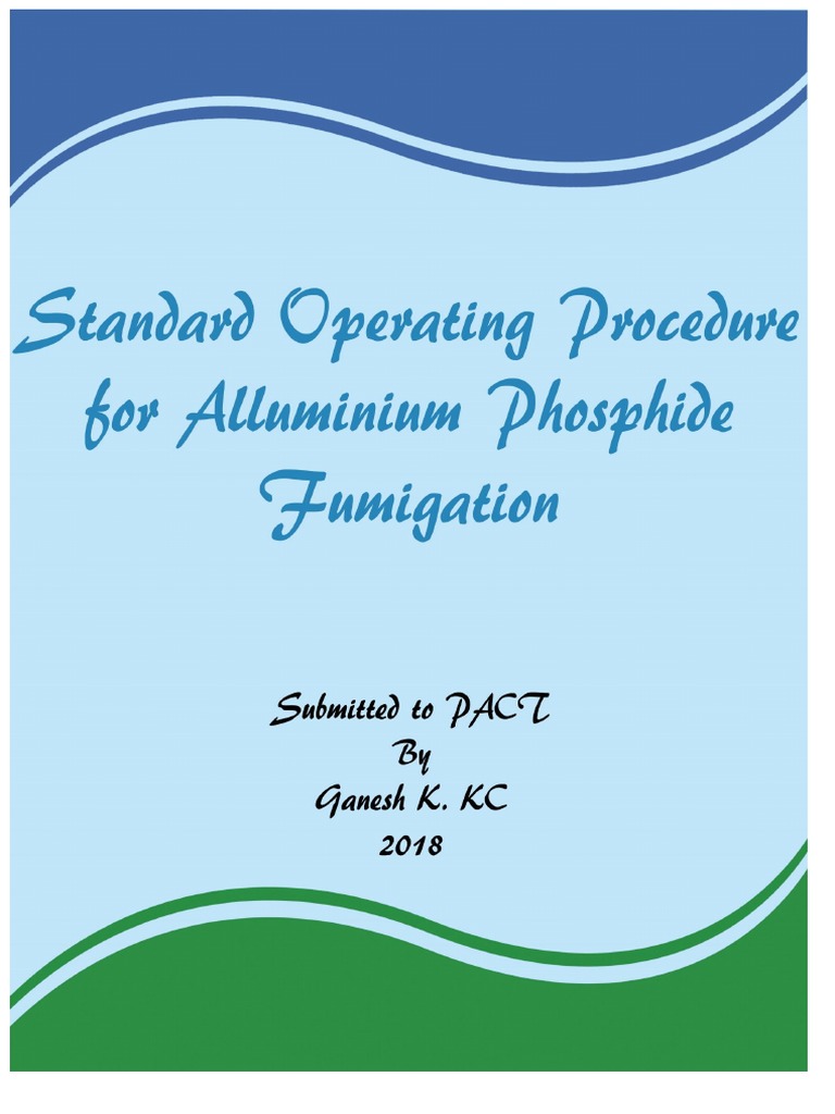 Fumigation Standard Operating Procedures | PDF | Chemistry