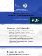 Finanzas Corportativas - Organizacion Empresarial