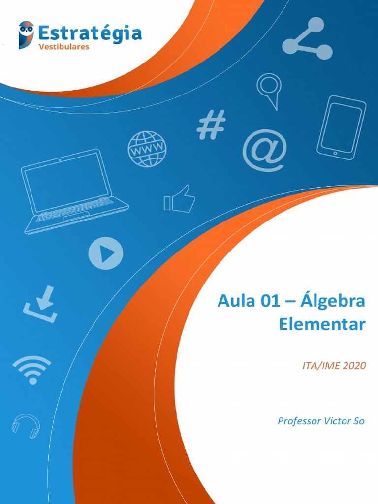 Álgebra Elementar | PDF | Equações | Somatório