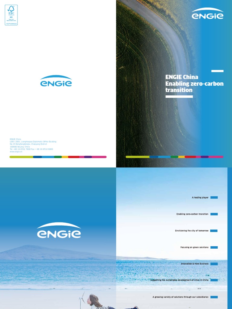 Engie China Enabling Zero Carbon Transition Pdf Photovoltaics