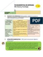 EVALUACION DIAGNOSTICA C y T 1°-1 - Enviado