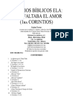 Estudios Biblios ELA Solo Faltaba El Amor (1ra Corintios)