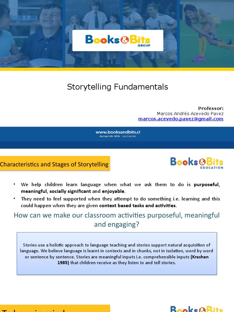 Storytelling Techniques for Education | PDF | Storytelling ...