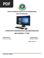 Computer Fundamentals Lab File