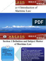 Chapter 4 Introduction of Maritime Law