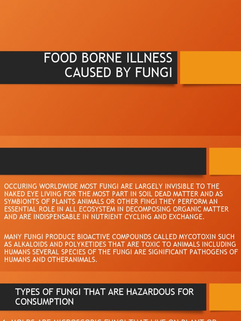 Food borne illness caused by fungi download free pdf mushroom mold