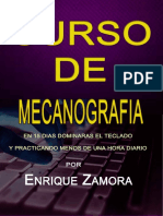 Mecanografia, Curso Completo De