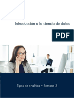 Introducción a los tipos de analítica de datos