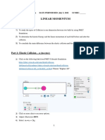 Activity On Linear Momentum For Laboratory (Bautista)