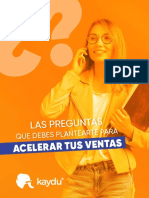 Las Preguntas: Acelerar Tus Ventas