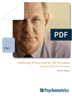 Celebrating 40 Years With The TKI Assessment: A Summary of My Favorite Insights