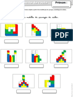 Feuilles de Route Assemblages de Cubes Pavages