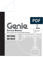 Dokumen.tips Genie Gs 2632 Service Manual Rentalex Genie Gs 2032 Service Manual First Edition