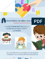 Cómo enseñar lectoescritura a niños con autismo de forma efectiva en menos de 40 pasos