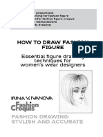 How To Draw Fashion Figure Essential Figure Drawing Techniques For Womens Wear Designers Fashion Croquis Book 5