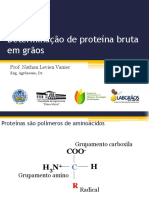 Determinacao de Proteina Bruta - Prof Nathan