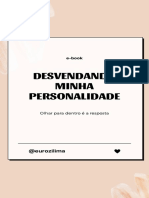 Ebook DESVENDANDO MINHA PERSONALIDADE