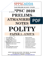 BOOKLET Polity ATMANIRBHAR Compilation 3