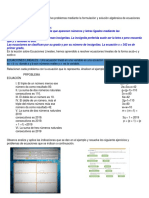 Resuelve ecuaciones lineales y analiza sucesiones numéricas