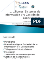 Paradigmas- Información vrs Conocimiento Full Version Junio 2008